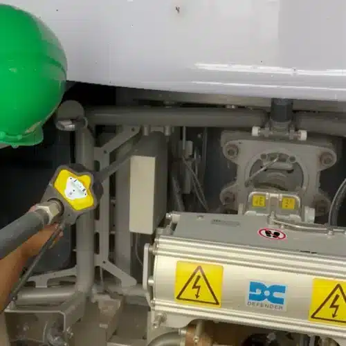 Cleaning undercarriage