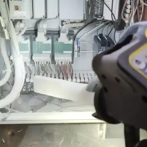 Cleaning control box