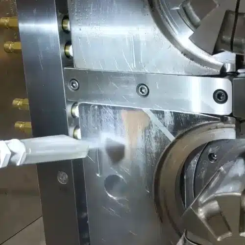 Cleaning medical molding
