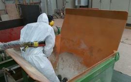 Mould cleaning in building industry