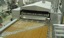 Cleaning food production lines