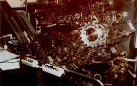 Paper processing machine cleaning