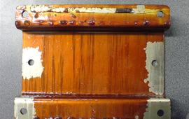 Resin removal in the production of transformers