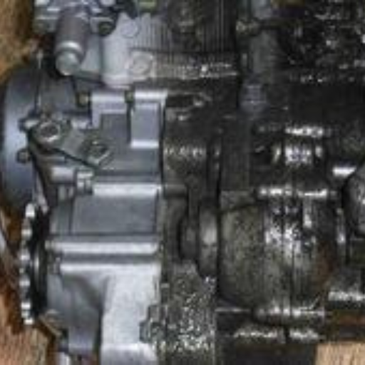 Oldtimer and car parts cleaning