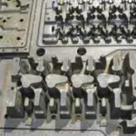 Mould cleaning in foundries
