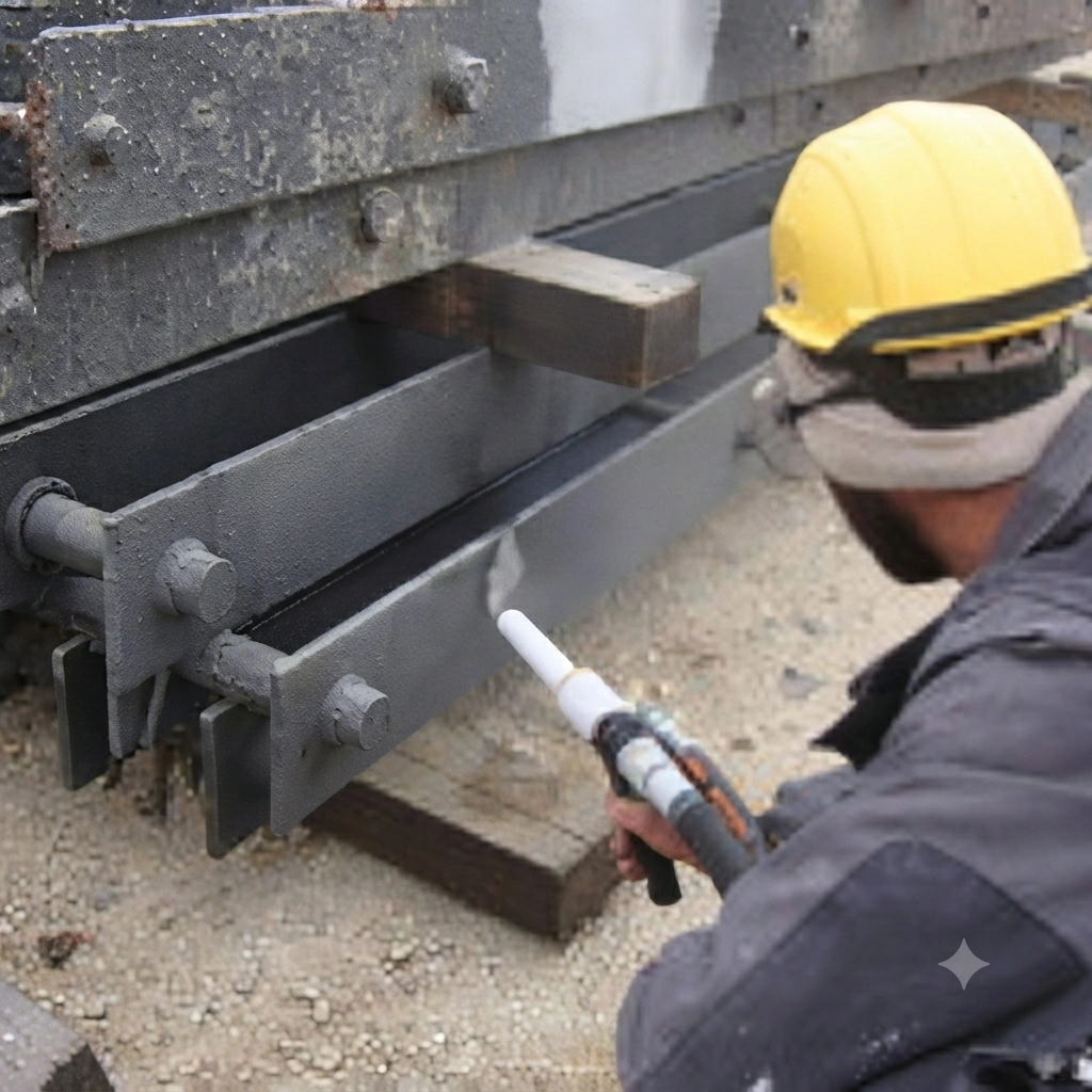 Derusting & paintstripping by blasting dry ice and abrasives