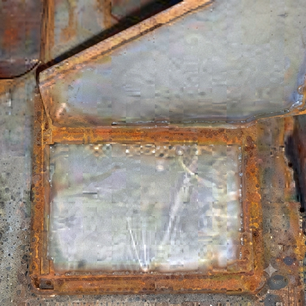 Derusting metal parts