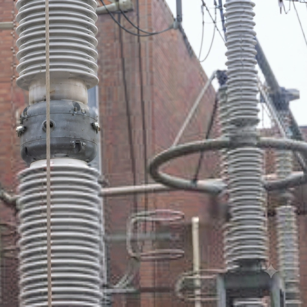High voltage insulator cleaning