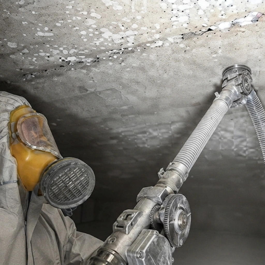 Asbestos decontamination