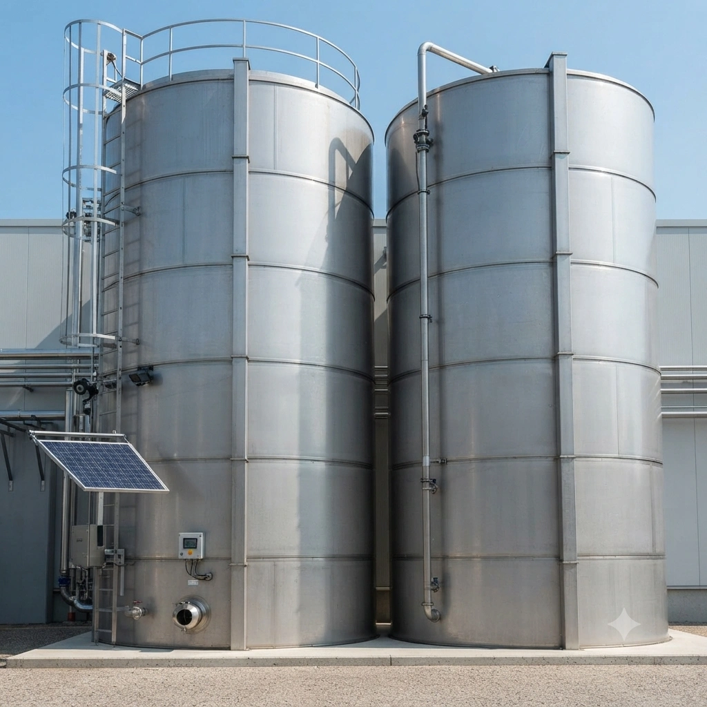 Storage tank and reactor cleaning in food industry