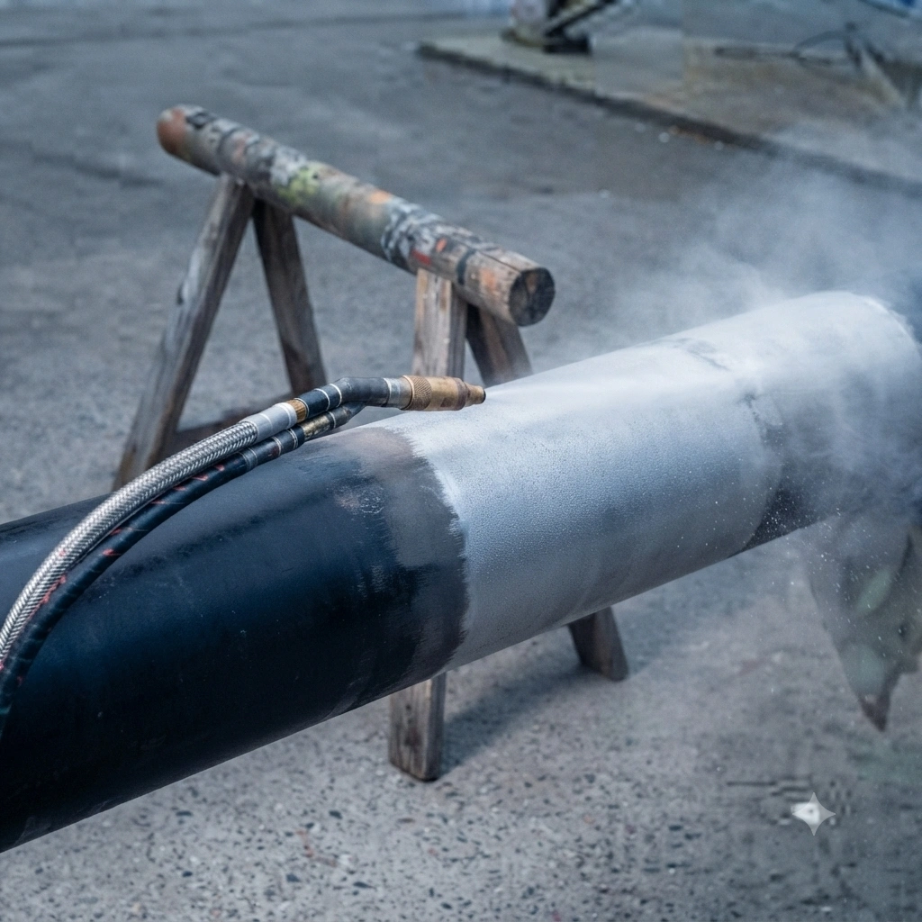 Plastic removal from plastic processing equipment