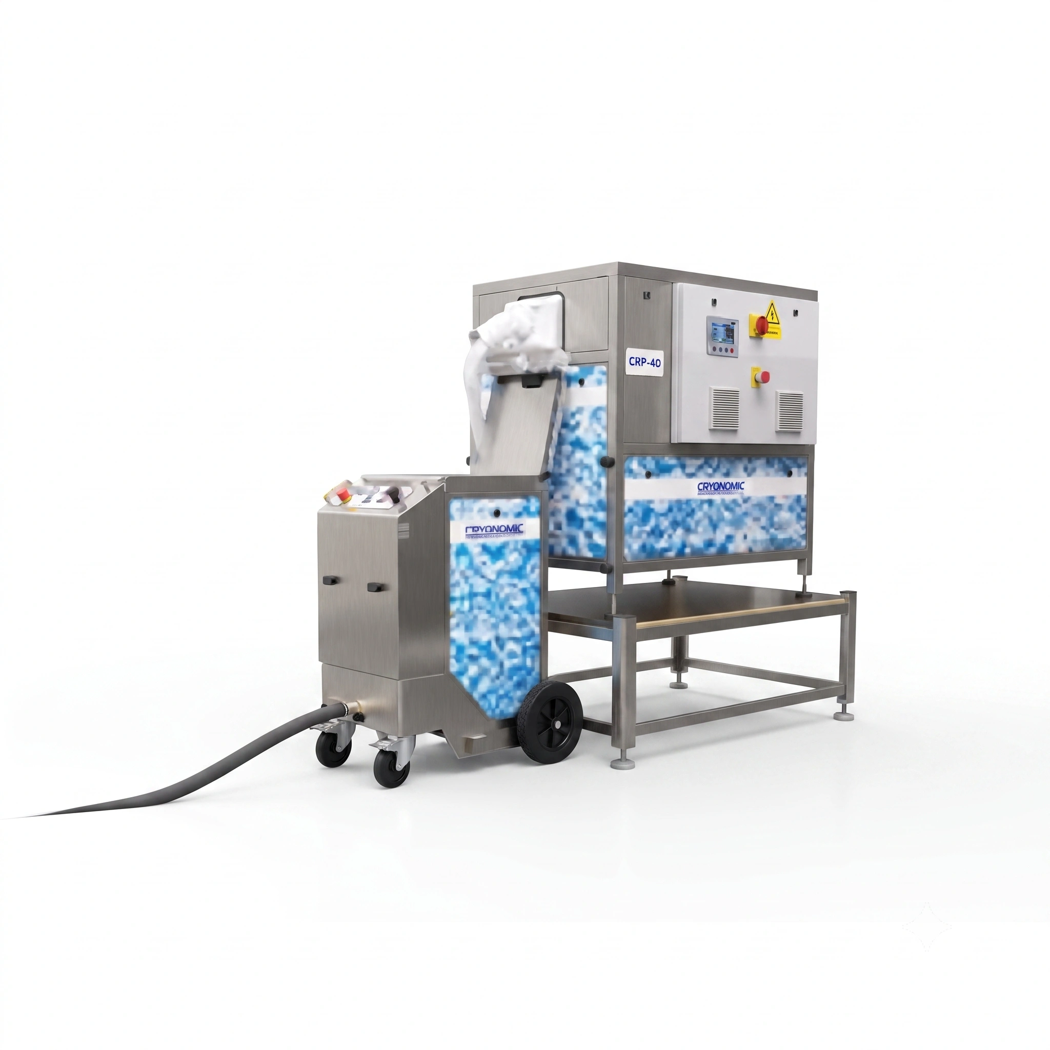 Pelletiser blaster