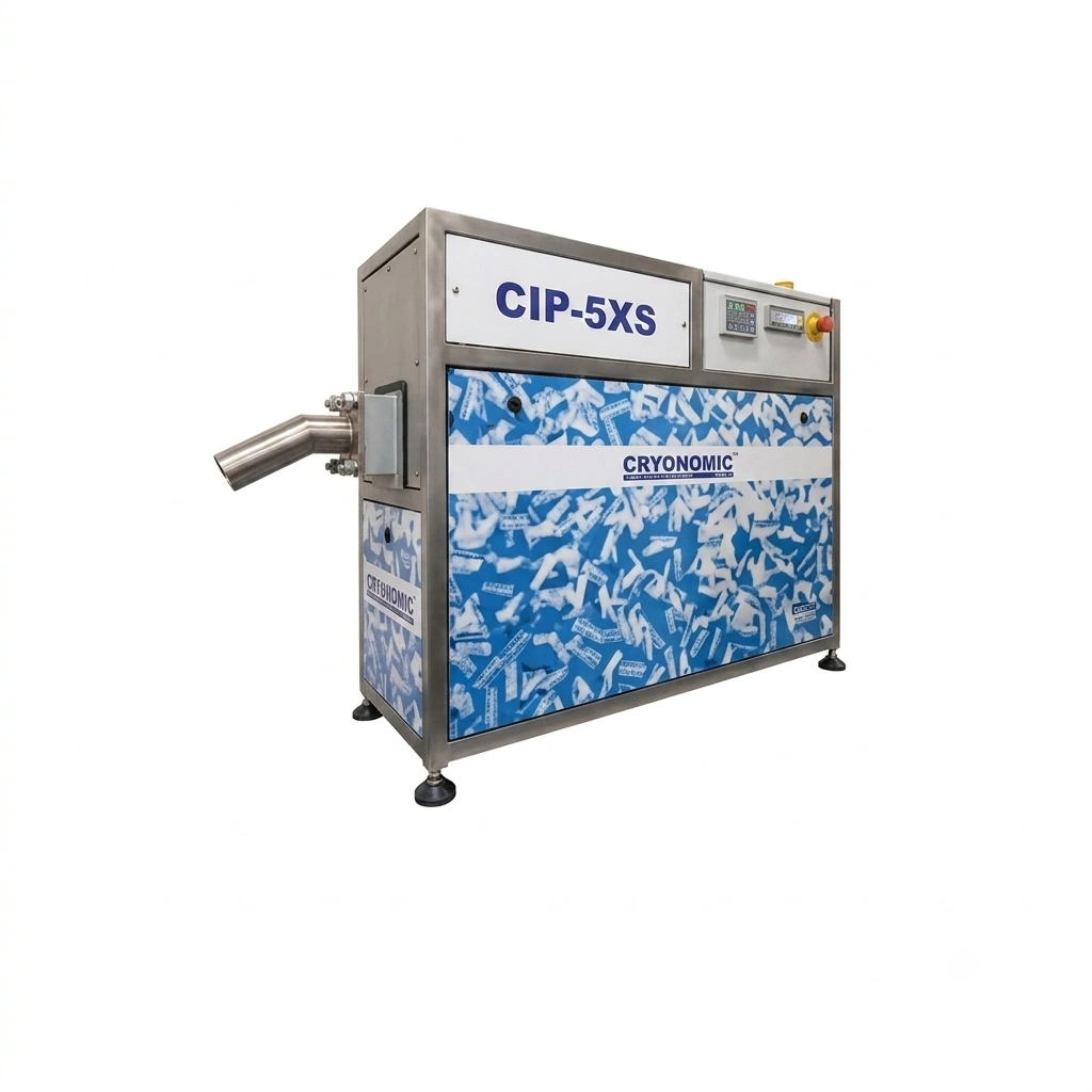 Dry ice production machine