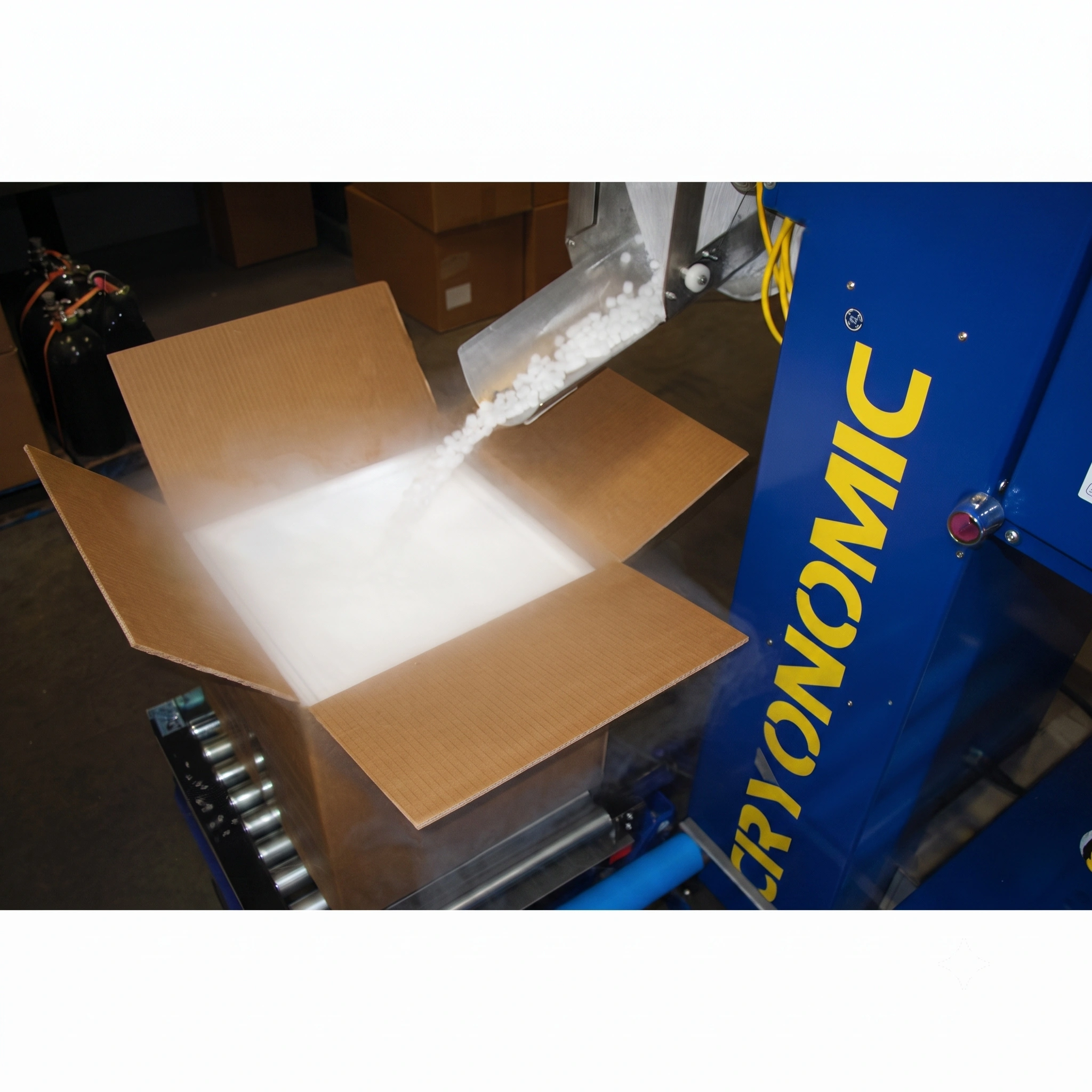 Dry Ice Repacker