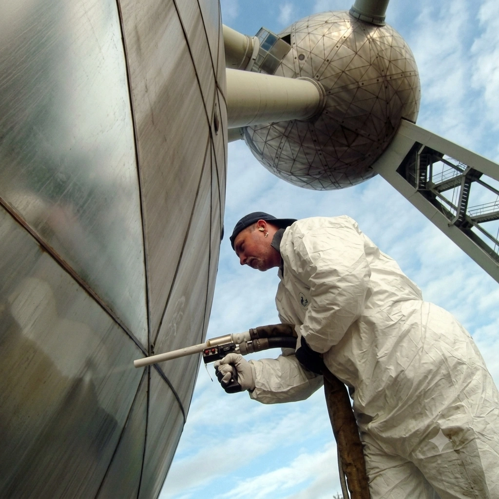 Monument cleaning