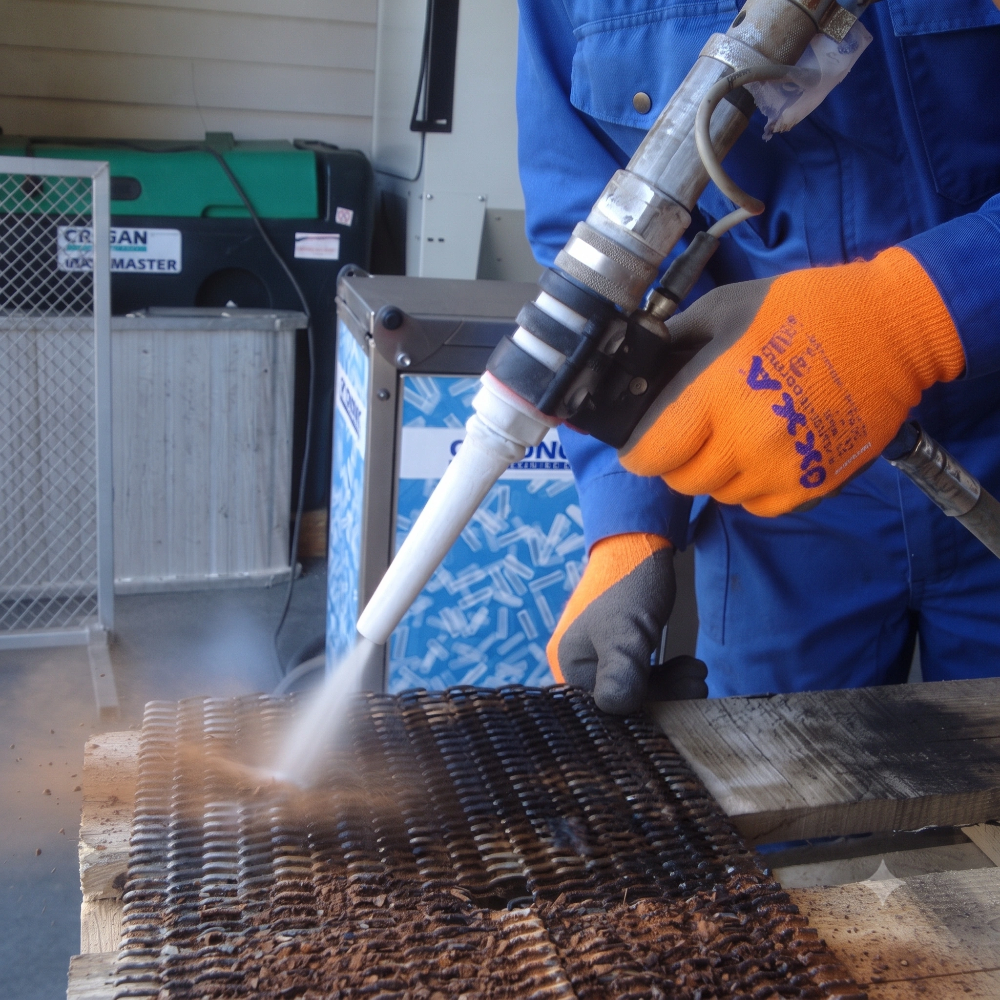 Conveyor cleaning