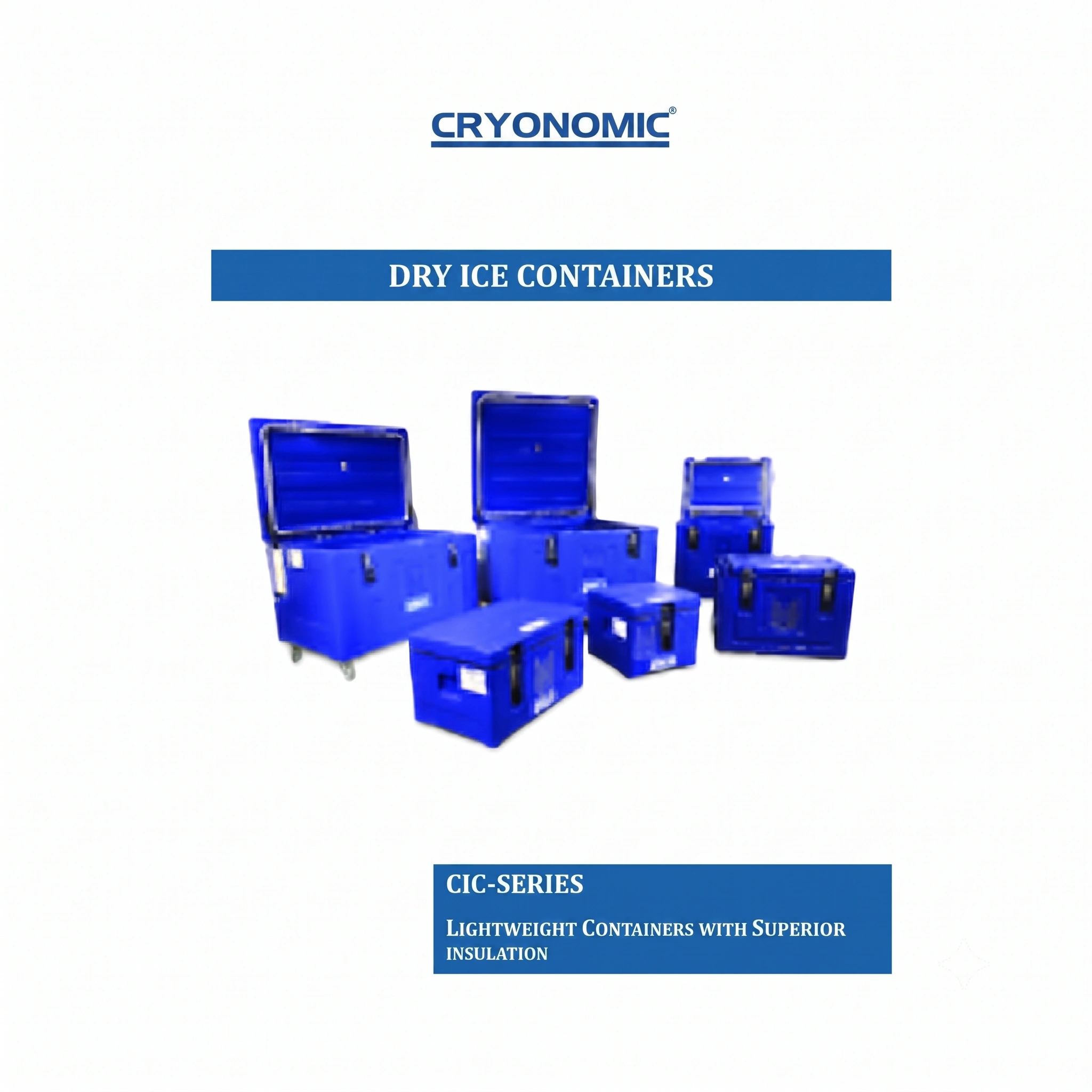 Dry ice containers CIC