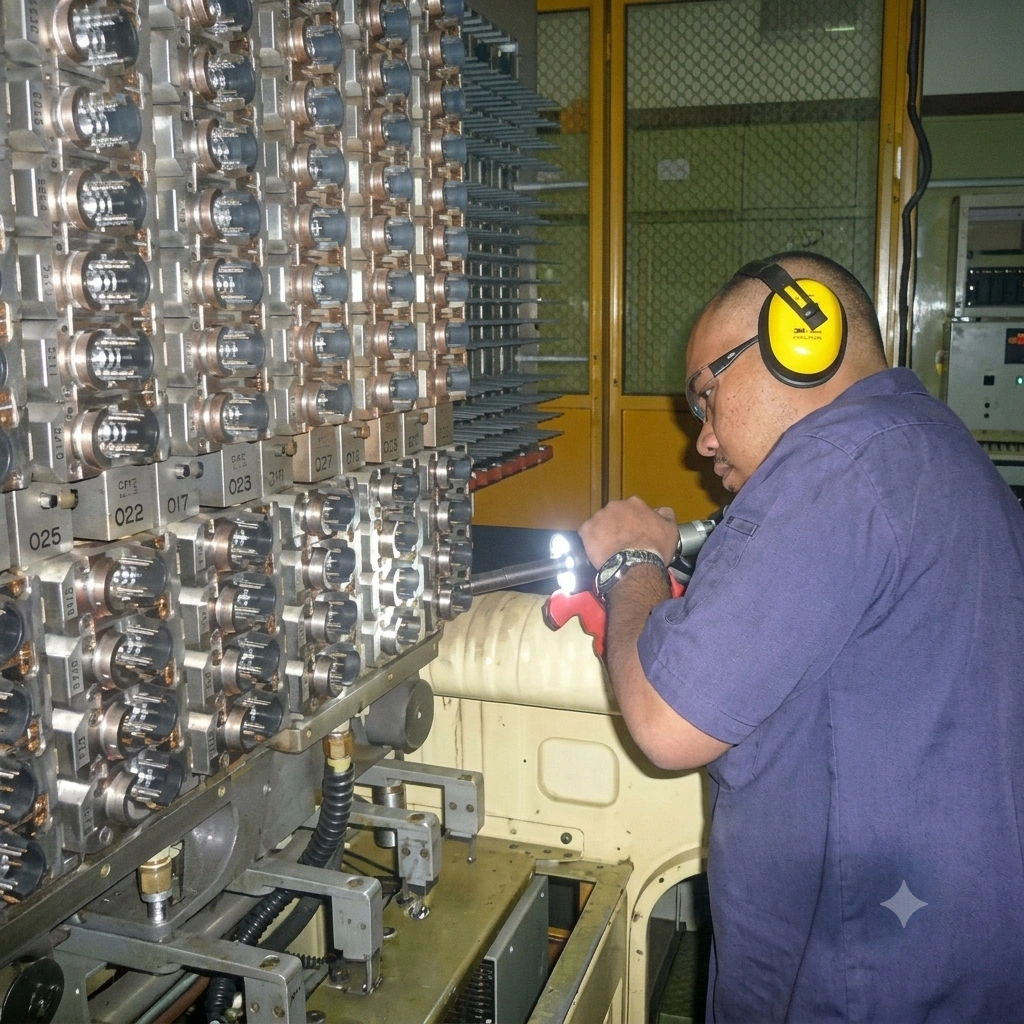 Mould & extruder cleaning in plastic industry