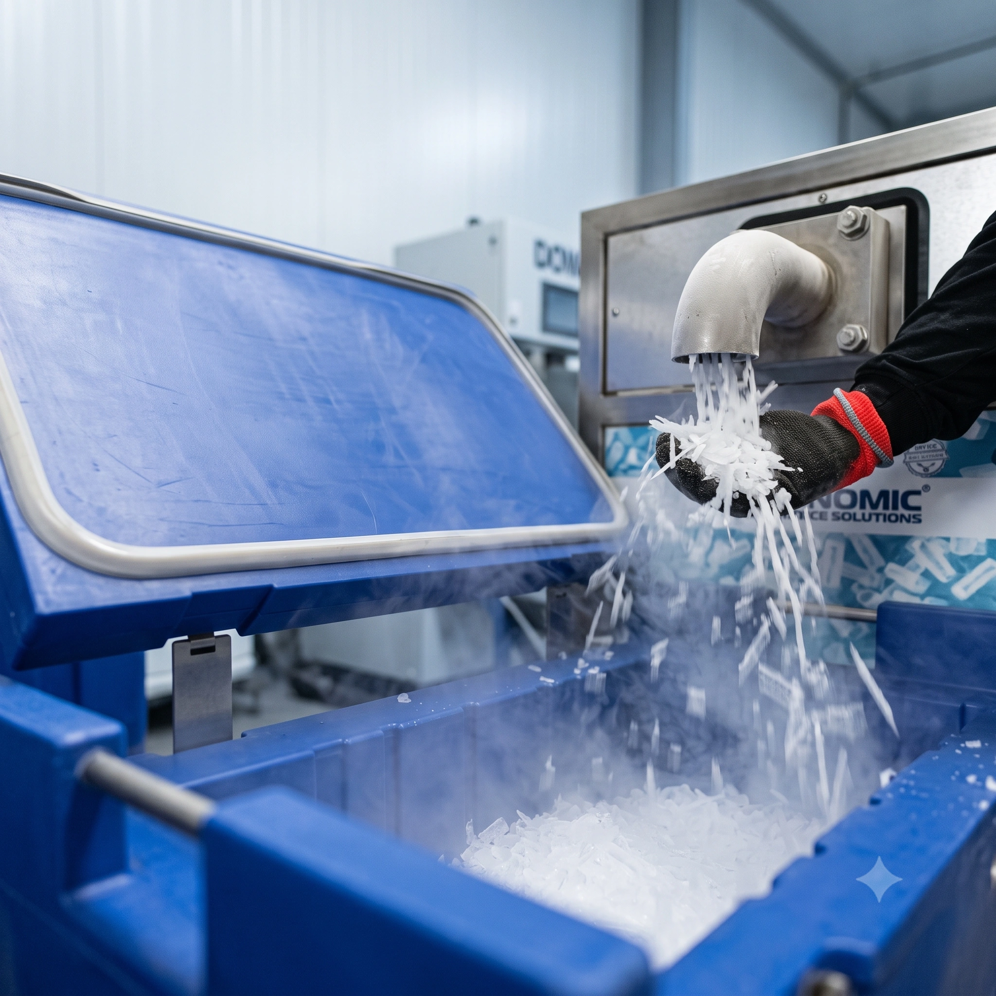 Dry ice production machines & containers