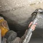 Asbestos decontamination